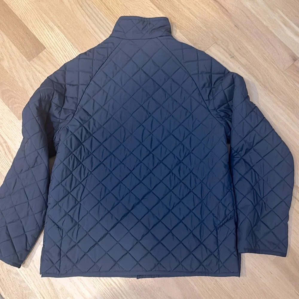 POLO RALPH LAUREN QUILTED BLUE JACKET YOUTH SIZE MEDIUM 10-12